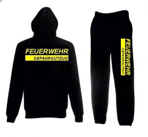 Feuerwehr Freizeitanzug / Wechselkleidung  mit Schriftzug FEUERWEHR Gefahrgutzug