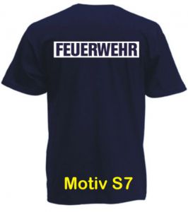 Feuerwehr T-Shirt Motiv S7
