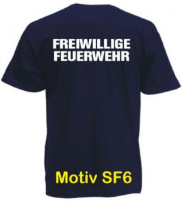 Feuerwehr T-Shirt Motiv SF6