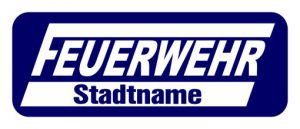 Feuerwehr Sweatshirt mit Ortsnamen Motiv O20