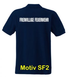 Feuerwehr Poloshirt Motiv SF2