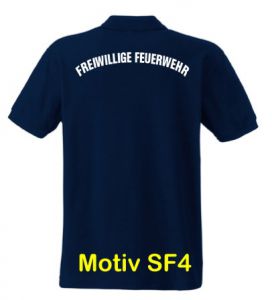Feuerwehr Poloshirt Motiv SF4