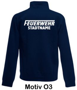 Feuerwehr Sweatjacke Motiv O3