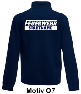 Feuerwehr Sweatjacke Motiv O7