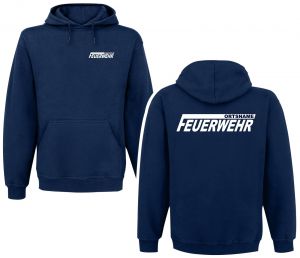 Feuerwehr Kapuzenshirt - mit Motiv O15