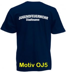 Jugendfeuerwehr T-Shirt Motiv OJ5