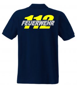 Feuerwehr Poloshirt Motiv B1