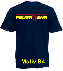Feuerwehr T-Shirt Motiv B4