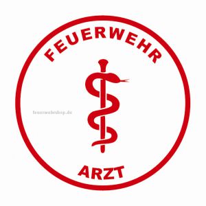 Helmsticker - FEUERWEHR ARZT