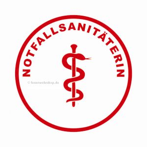 Helmsticker - NOTFALLSANITÄTERIN