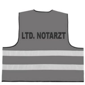 Rettungsdienst Funktionsweste mit Aufdruck LTD. NOTARZT
