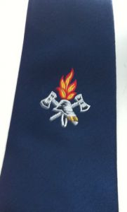 Feuerwehr Krawatte mit Logo