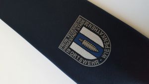 Feuerwehr Krawatte mit eigenem Logo oder Wappen - ab 30 Stk.