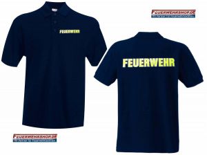 Feuerwehr Poloshirt Motiv X20