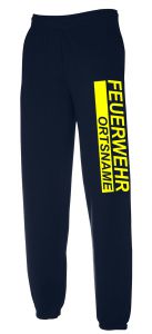 FEUERWEHR Freizeithose (Jogginghose) mit Aufdruck Motiv O22