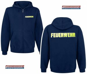 Feuerwehr Kapuzenjacke Motiv X20