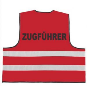 Feuerwehr Funktionsweste mit Aufdruck ZUGFÜHRER