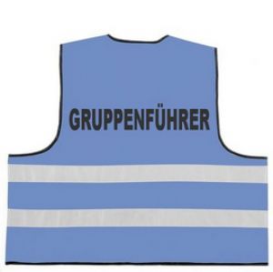 Feuerwehr Funktionsweste mit Aufdruck GRUPPENFÜHRER