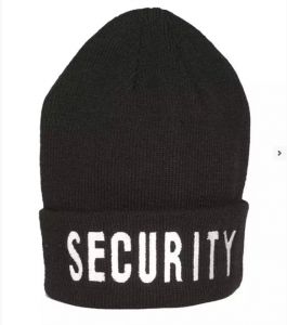 SECURITY WINTERMÜTZE SCHWARZ