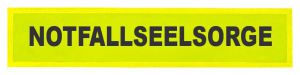 Reflex - Rückenschild NOTFALLSEELSORGE 38x8cm, 1-zeilig