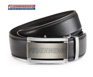 Feuerwehr Ledergürtel mit gelasertem FEUERWEHR