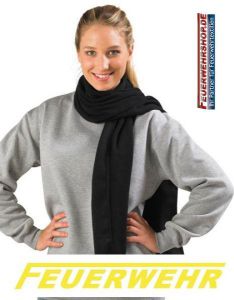Winterschal (Fleece) mit Schriftzug FEUERWEHR langes F