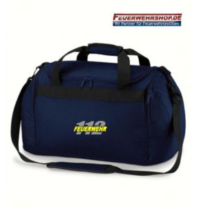 Freizeit Bekleidungstasche mit gesticktem FEUERWEHR / 112 Logo