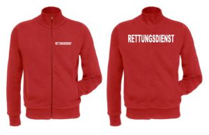 Rettungsdienst Sweatjacke Motiv R1
