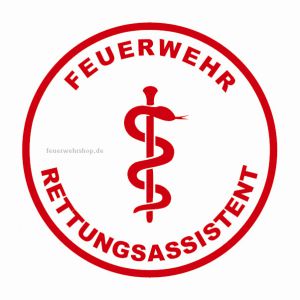 Helmsticker - FEUERWEHR RETTUNGSASSISTENT