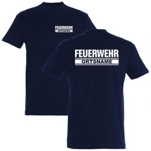 Feuerwehr T-Shirt mit Ortsname Motiv O23