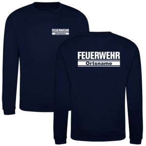 Feuerwehr Sweatshirt mit Ortsnamen Motiv O24