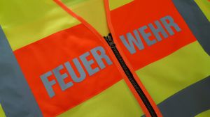 Feuerwehr Warnweste / Signalweste - mit Aufdruck FEUERWEHR