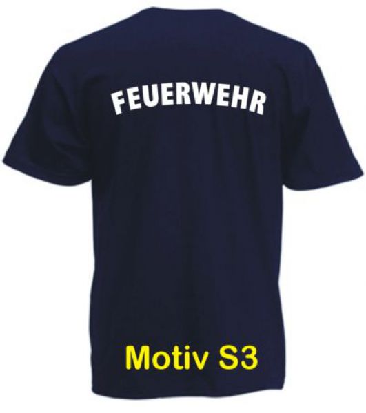 Feuerwehr T-Shirt Motiv S3