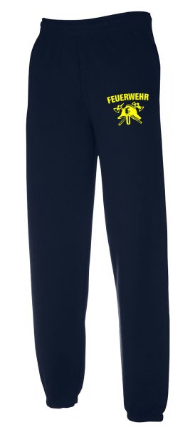 FEUERWEHR Freizeithose (Jogginghose) mit Aufdruck Motiv X4