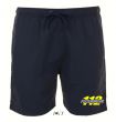 Badeshorts mit gesticktem 112 / FEUERWEHR Logo, 2-farbig