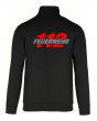 Feuerwehr Sweatjacke mit besticktem Motiv B1 - FEUERWEHR / 112