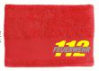 Badehandtuch mit gesticktem FEUERWEHR/112